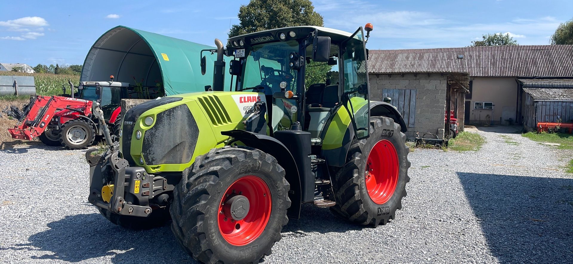 E-FARM: Claas Arion 650 - Tractor - id UVG7EF9 - €48,000 - Year of construction: 2014 - Engine hours: 7,750,Engine power (HP): 175,Germany