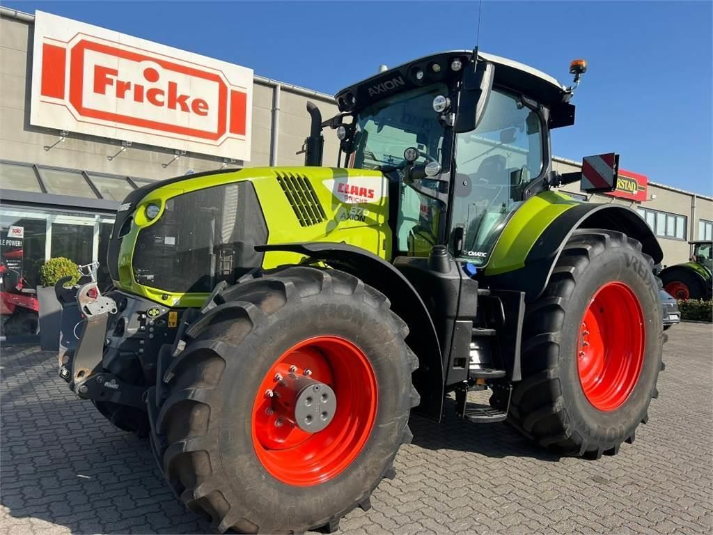 E-FARM: Claas Axion 870 CMATIC CEBIS - Tracteur - id CCR9LRQ - 169 550 € - Année: 2023 - Lecture du nombre d'heure: 311,Puissance du moteur (chevaux): 280,Allemagne
