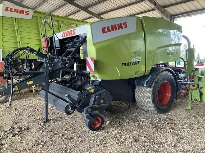 E-FARM: Claas Rollant 455 RC Uniwrap - Empacadora - id 8WGUXDP - 58.000 € - Francia