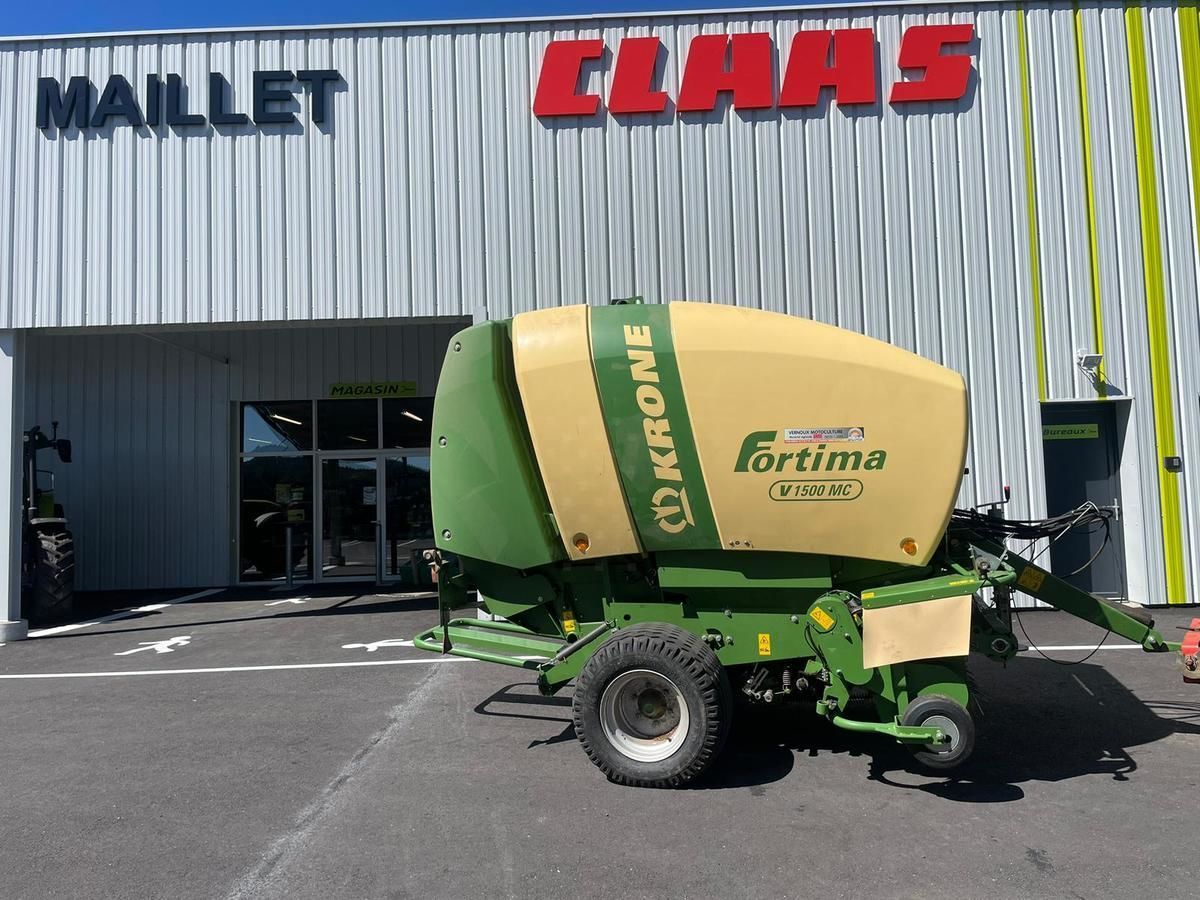 E-FARM: Krone Fortima V 1500 MC - Lis - id YQPENS3 - 26 000 € - Rok výroby: 2018 - Celkový počet vyrobených balíků: 9 000,Francie