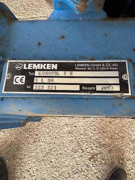 Lemken europal 7x Plough €8,824