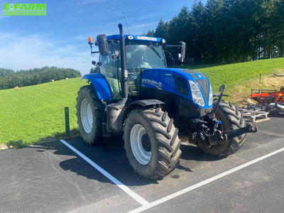 E-FARM: New Holland T7.185 - Tractor - id 198DMPE - €59,800 - Year of construction: 2015 - Engine hours: 4,050,Engine power (HP): 165,France