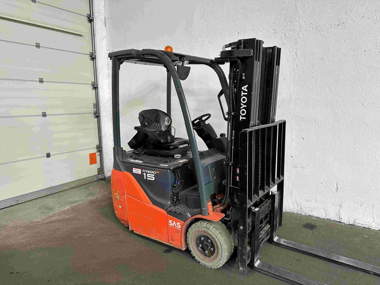 TOYOTA 8fbe15t - triplex 4,3 m - ss - batt. 2021 !!! Maszt sztaplowy 7950 €