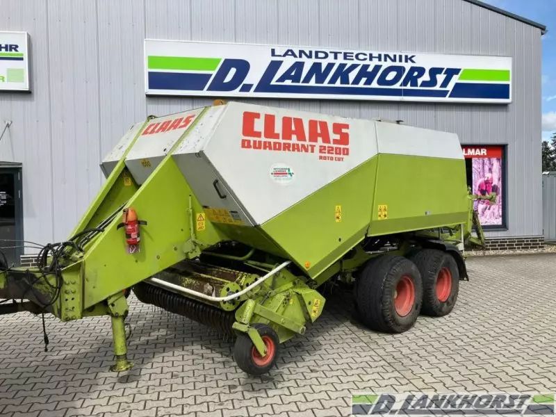 E-FARM: Claas Quadrant 2200 RC - Ballenpresse - id DWN4MDG - 26.500 € - Baujahr: 2000 - Deutschland