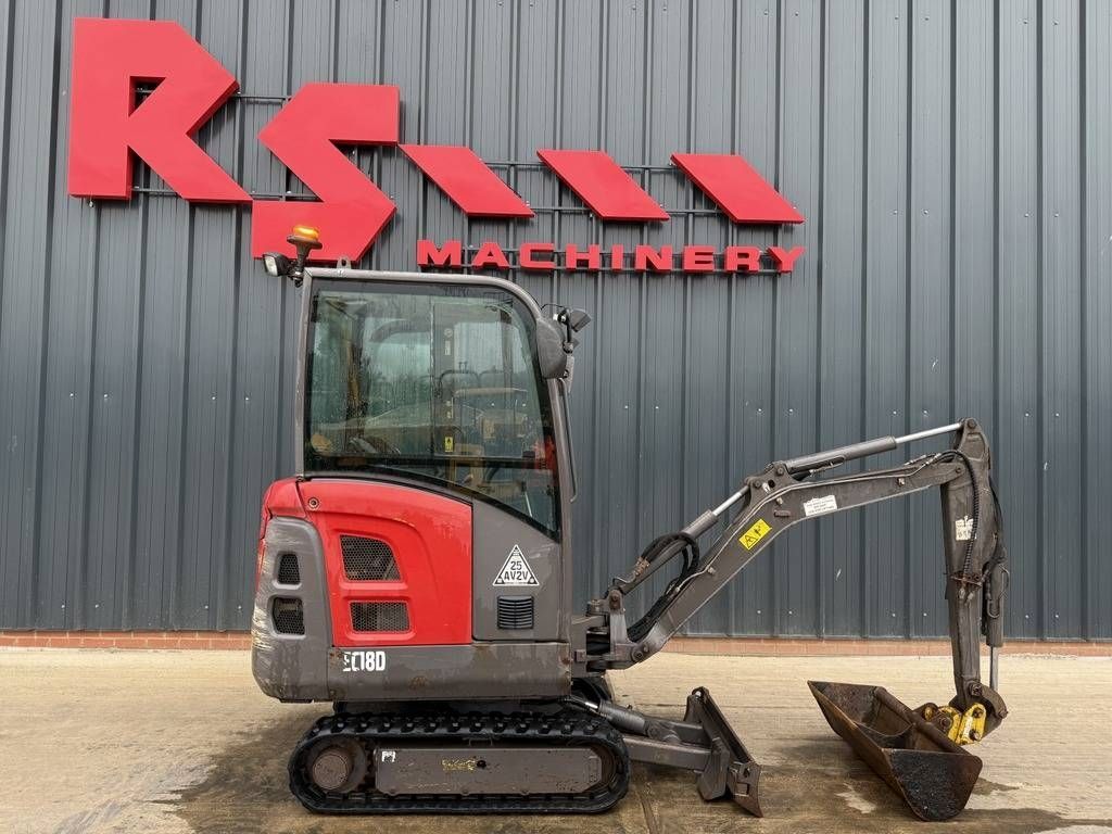 VOLVO ec 18 d 1.8t mini excavator Mini-pelle 14 426 €