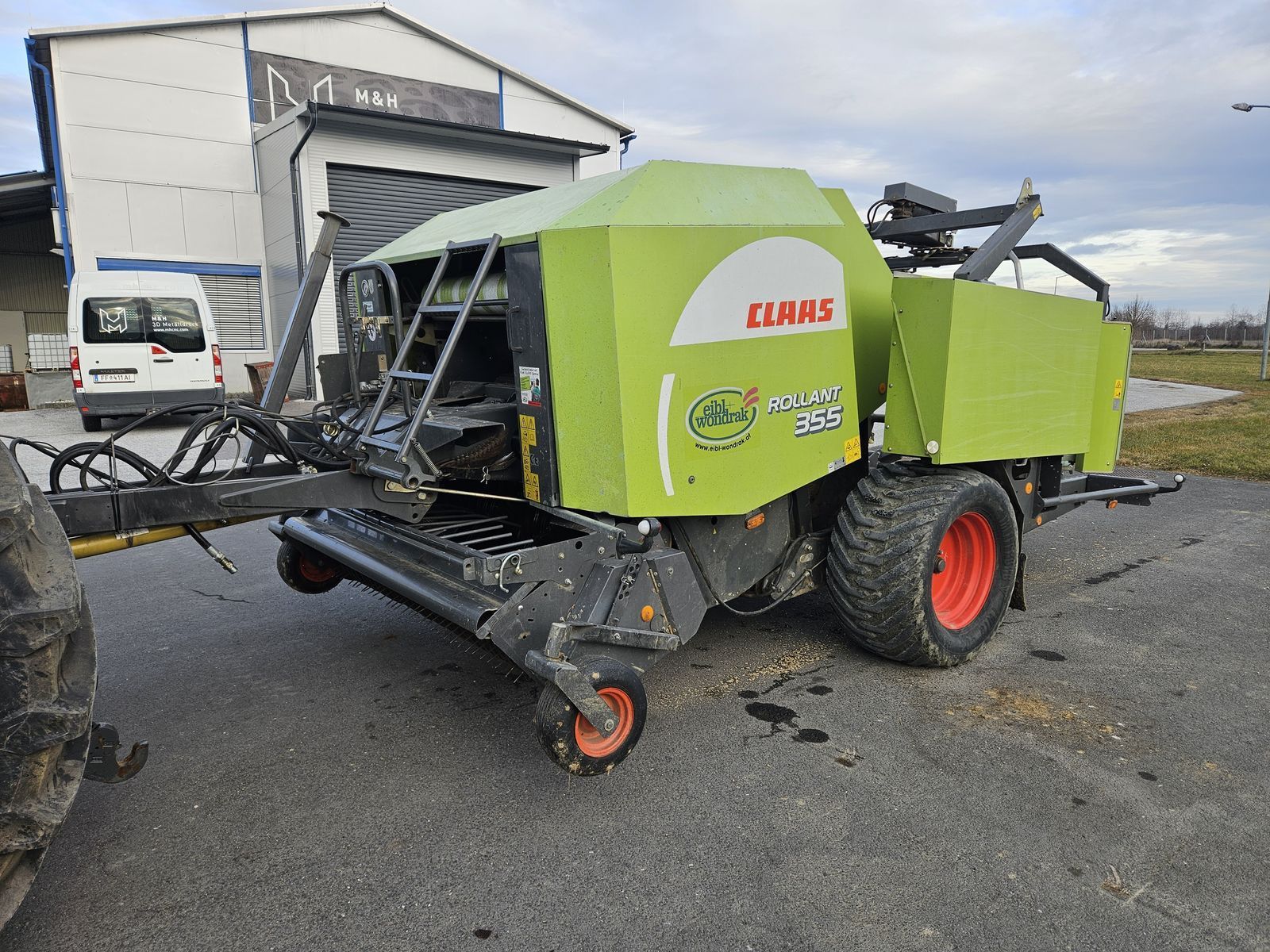 E-FARM: Claas Rollant 355 RC Uniwrap - Baler - id QPWQMB2 - €16,500 - Year of construction: 2008 - Austria