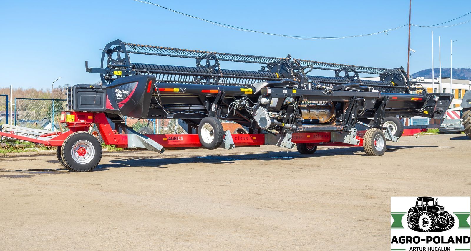 MacDon fd 135 flexdraper - 2018 - 10,7 m - gehäuseanpa Cabezal 69.500 €