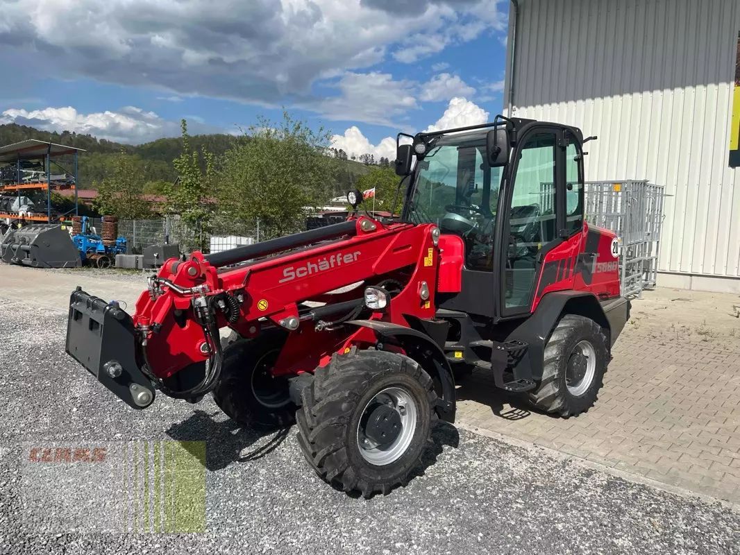E-FARM: Schäffer 5680t - Tele wheel loader - id VVNJBH3 - €67,500 - Year of construction: 2024 - Engine hours: 2,Engine power (HP): 75,Germany