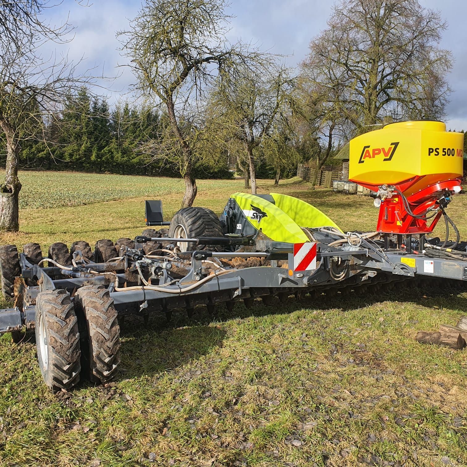E-FARM: Sky Agriculture SKY METHYS TW 8000 + APV PS 500 M2 - Grubber - id H3HIUSK - 56.500 € - Baujahr: 2021 - Deutschland