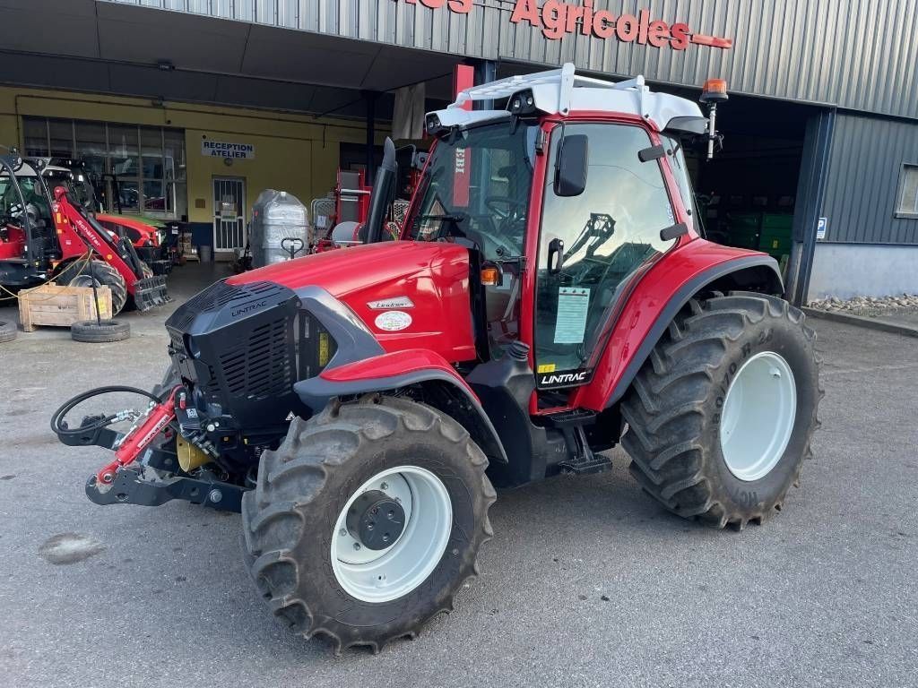 E-FARM: Lindner Lintrac 100 - Tractor - id ZXFHTYK - €114,900 - Year of construction: 2023 - Engine hours: 35,Engine power (HP): 117,France