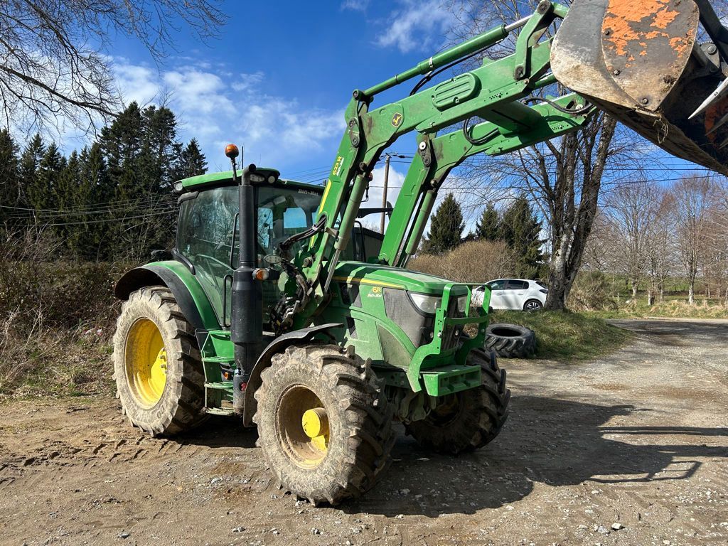 E-FARM: John Deere 6R 120 - Tractor - id C31SELB - €89,000 - Year of construction: 2022 - Engine hours: 3,850,Engine power (HP): 120,France