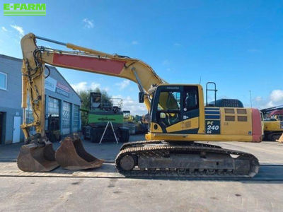 E-FARM: KOMATSU pc240 lc-10*bj. 2015*9586h/klima/hammerleitg/sw* - Crawler excavator - id EPDGQNC - €43,900 - Year of construction: 2015 - Germany