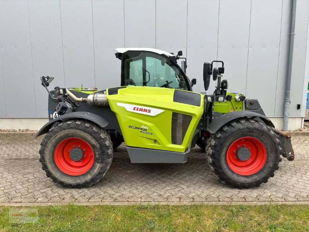 E-FARM: Claas scorpion 741 - Chargeur télescopique  - id NJDRMKK - 66 800 € - Année: 2018 - Lecture du nombre d'heure: 3 340,Puissance du moteur (chevaux): 136,Allemagne