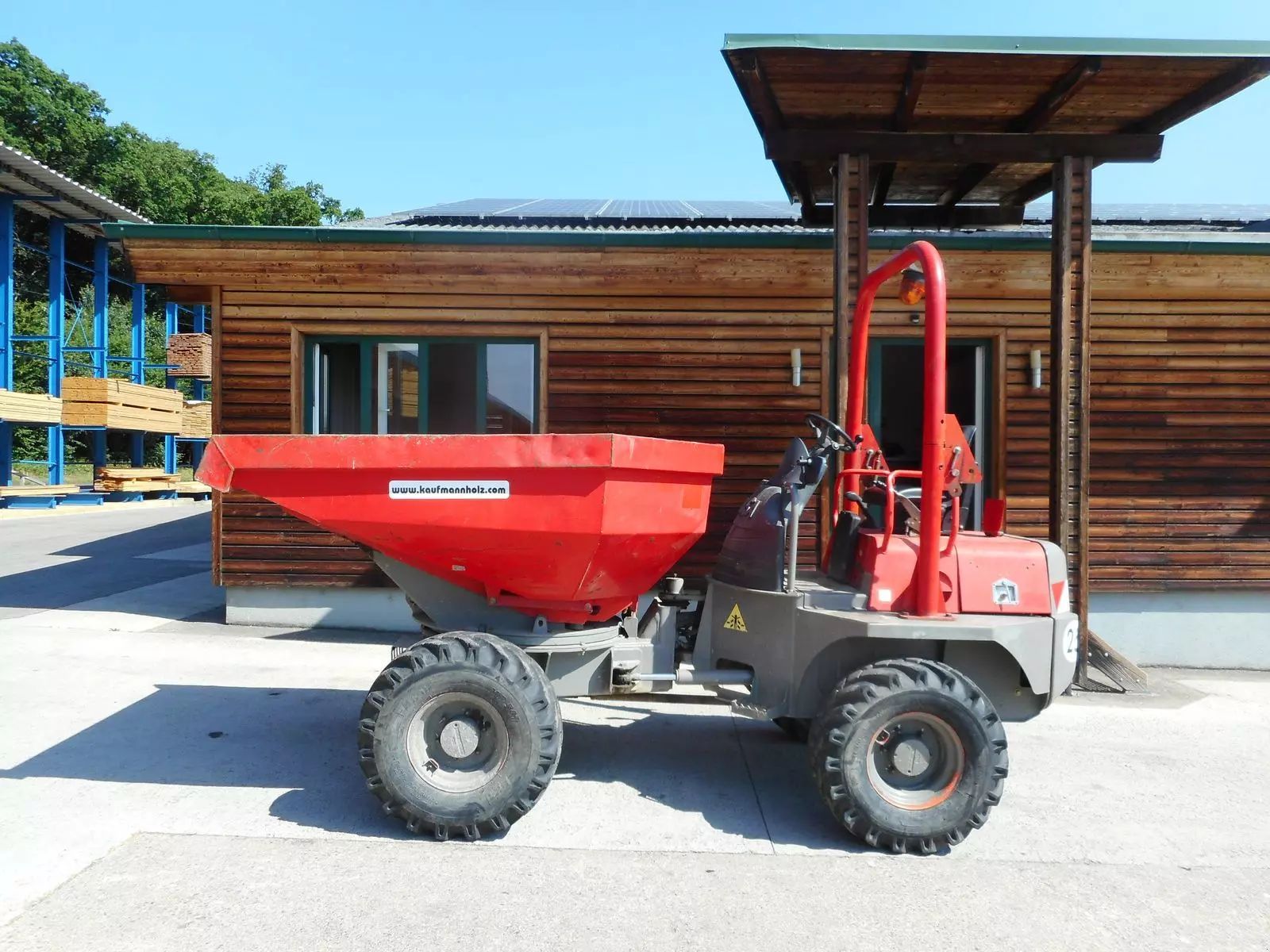 E-FARM: AUSA d350ahg mit drehmulde ( 3,5t nl u. 2,83t eg ) - Dumper - id RWWUIUD - 14.900 € - Anno di costruzione: 2014 - Potenza del motore: 45,Austria