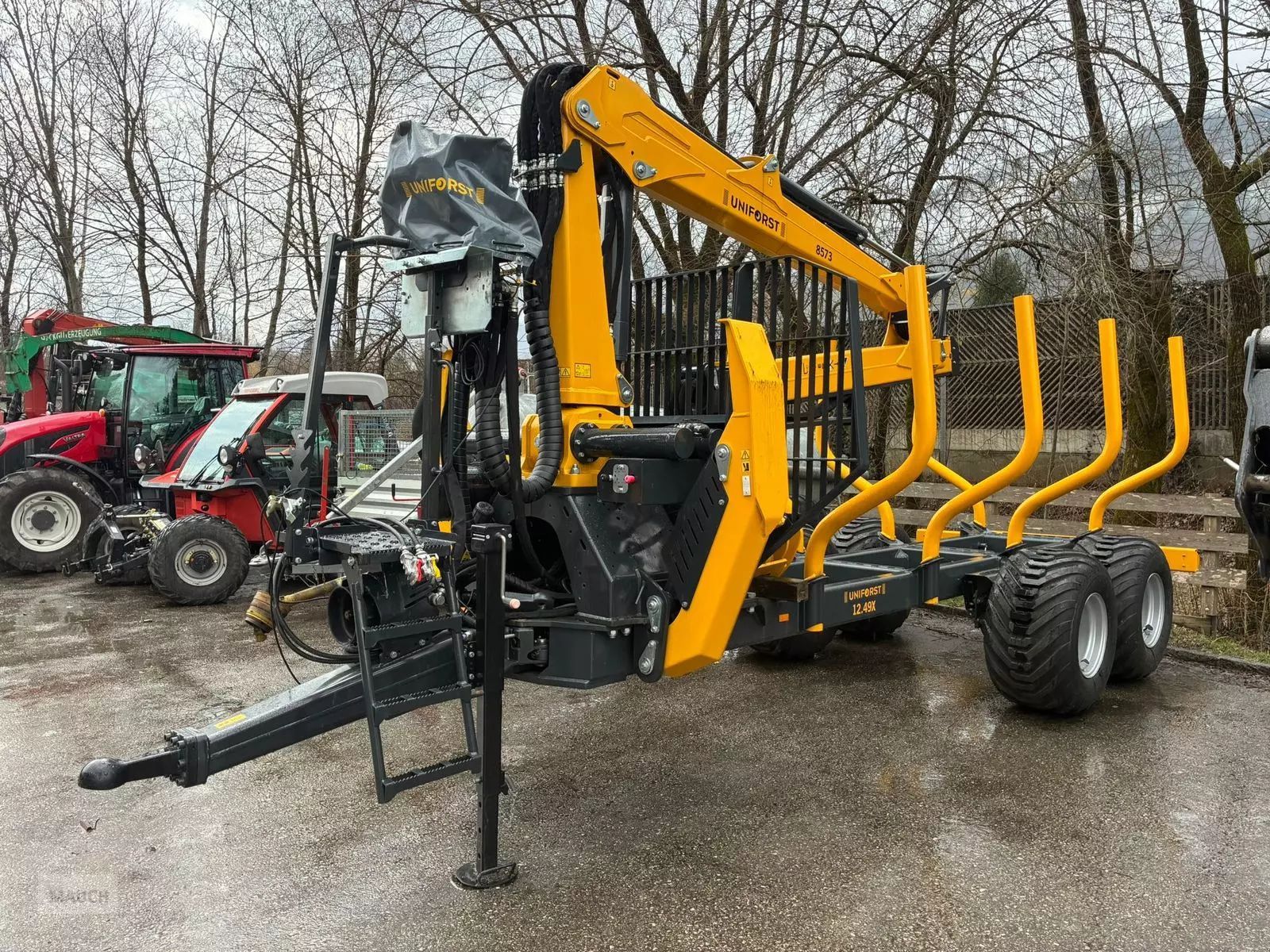Uniforst rückewagen 12.49 x Forstanhänger 35.000 €