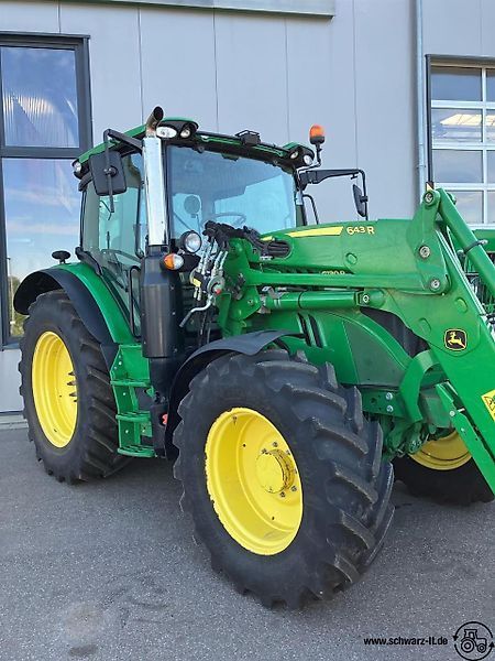 E-FARM: John Deere 6130 R - Tracteur - id WVCSRMT - 88 500 € - Année: 2018 - Lecture du nombre d'heure: 3 770,Puissance du moteur (chevaux): 131,Allemagne