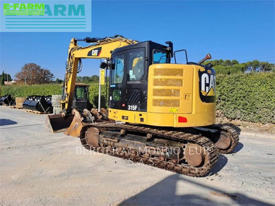 E-FARM: Caterpillar 315f - Raupenbagger - id 3UC1NG9 - 80.000 € - Baujahr: 2018 - Frankreich