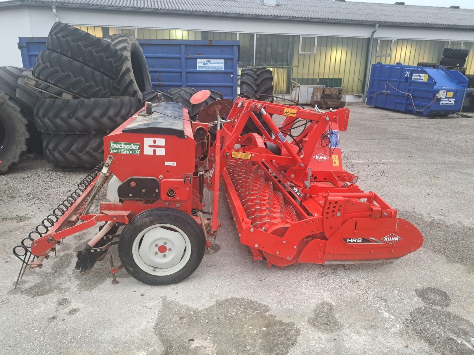 E-FARM: Kuhn kuhn kreiselegge mit reform semo 100 - Диско-высевная комбинация - id R3GIFHT - 19 469 € - Год выпуска: 2023 - Австрия