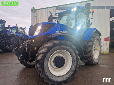 E-FARM: New Holland T7.245 - Tractor - id LT2YFYE - €113,000 - Year of construction: 2022 - Engine hours: 1,166,Engine power (HP): 215,France