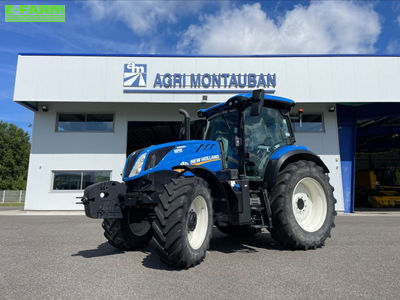 E-FARM: New Holland T6.155 - Tractor - id DHXWCTD - €72,500 - Year of construction: 2018 - Engine hours: 2,675,Engine power (HP): 135,France