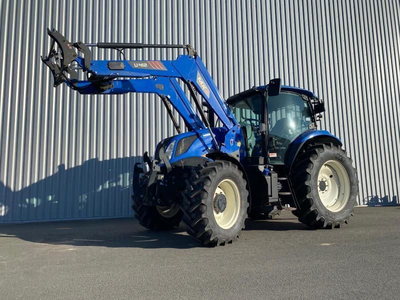 E-FARM: New Holland T6.155 - Tractor - id UYQ8PYS - Year of construction: 2017 - Engine hours: 4,736,Engine power (HP): 130,France
