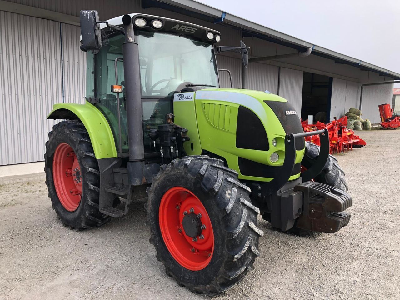 E-FARM: Claas Ares 547 ATX - Traktor - id JNM8BBS - Baujahr: 2007 - Abgelesene Motorstunden: 7.390,Frankreich