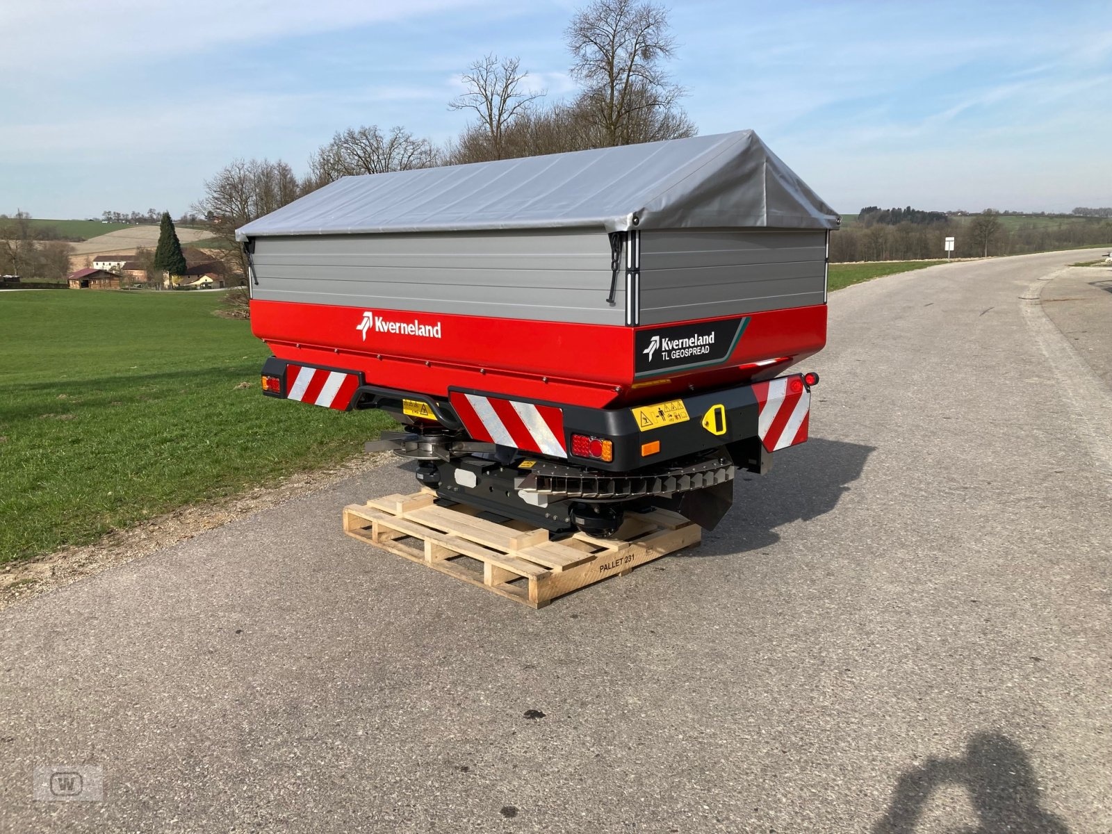 Kverneland exacta tl geospread fertiliserspreaders €24,900