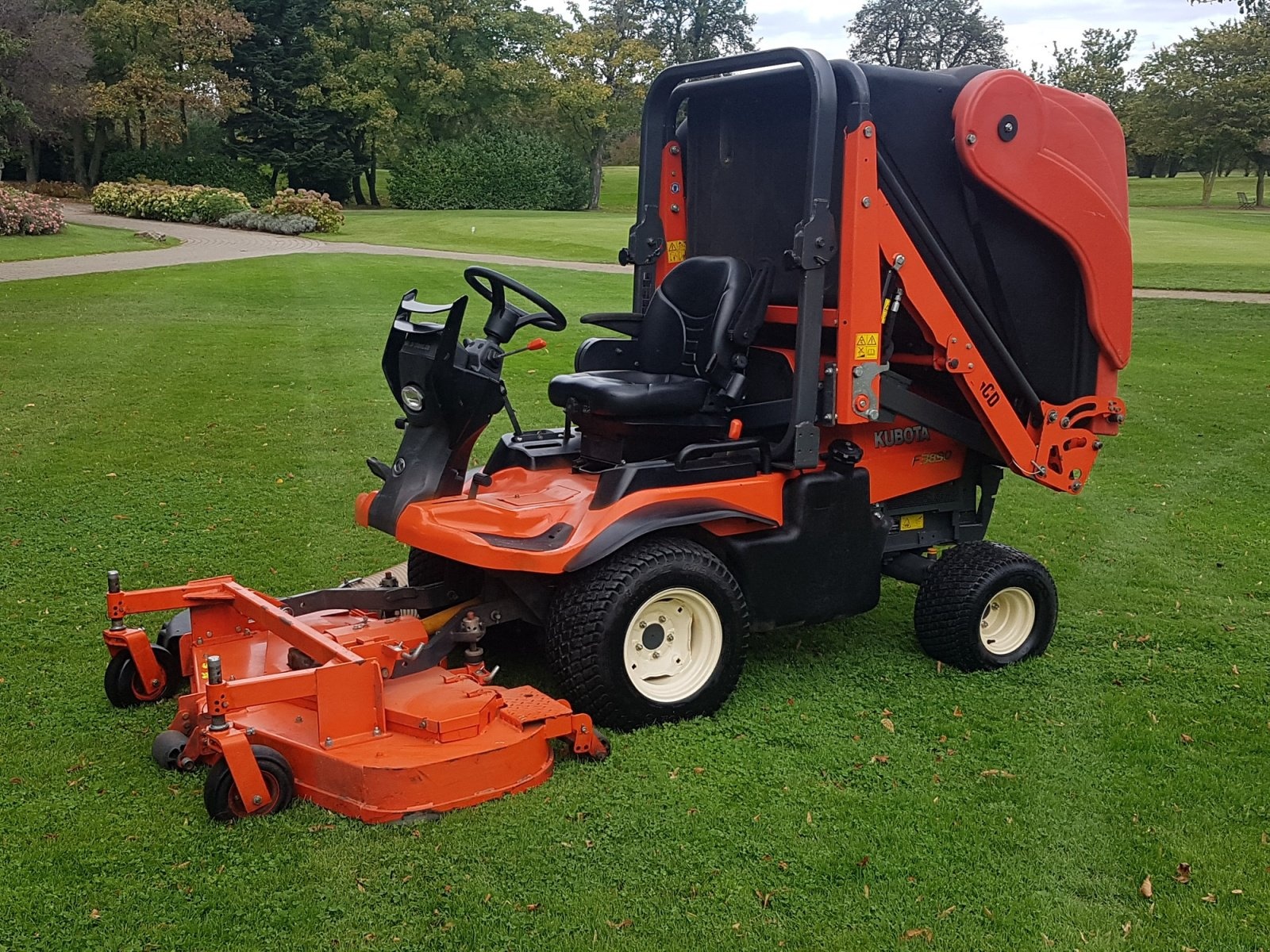 Kubota f3890 incl gcd900 lawn_mower €25,250