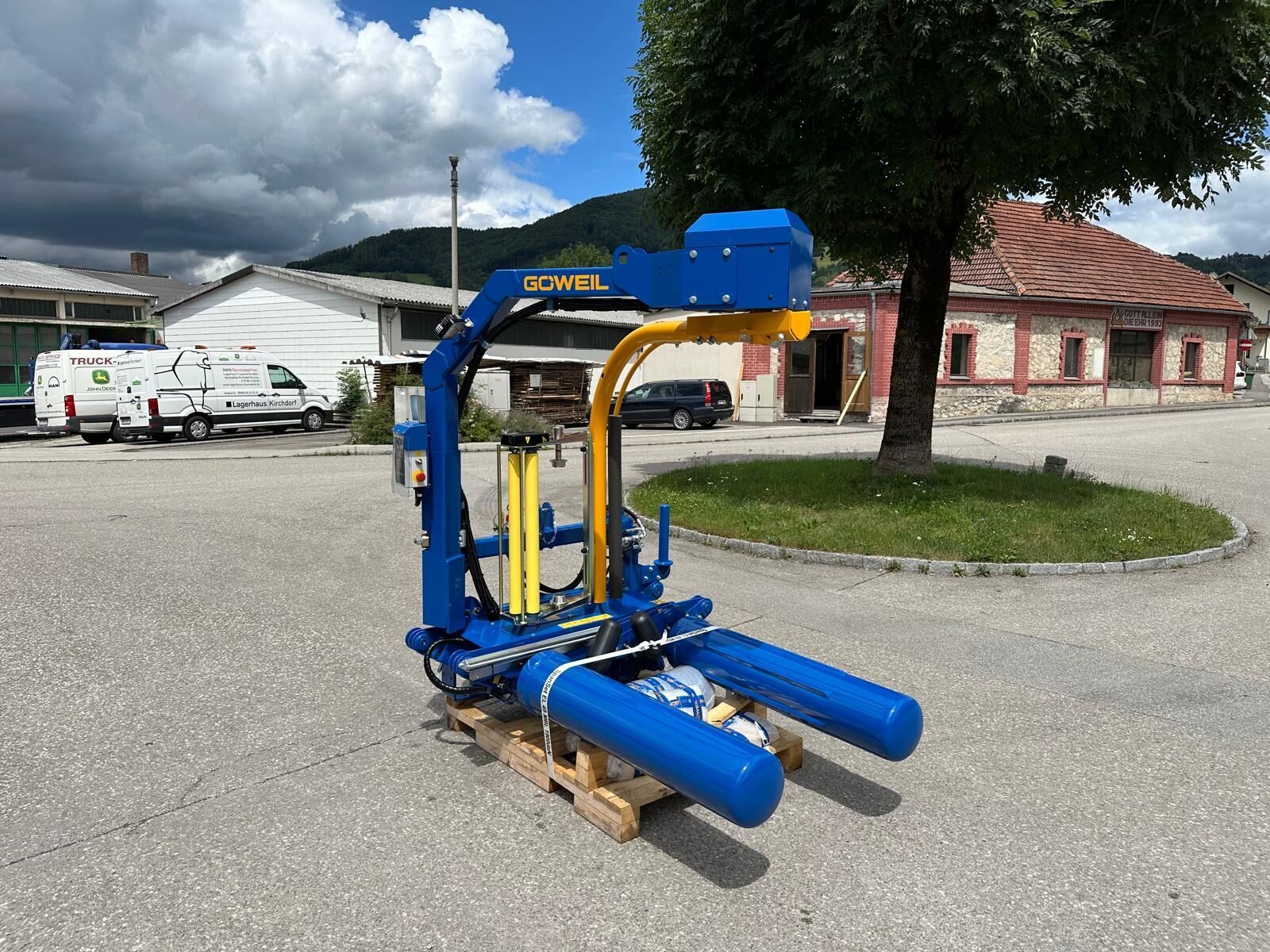 E-FARM: göweil wickelmaschine g 1015 - Ballenwickler - id BE1I4RQ - 16.584 € - Baujahr: 2025 - Österreich