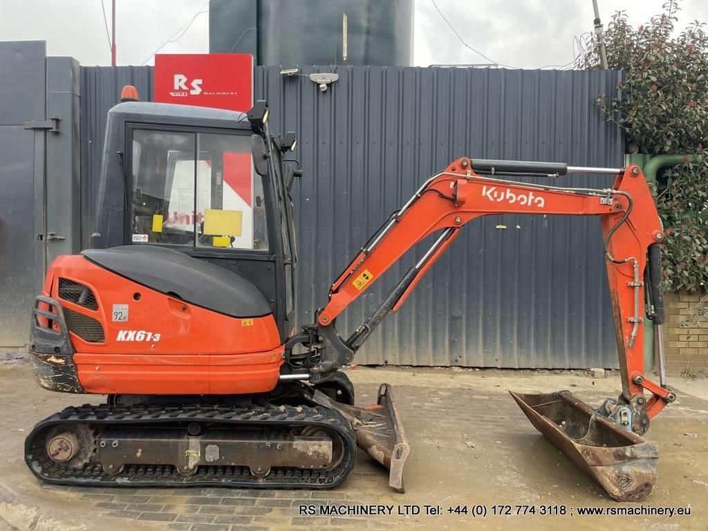 Kubota KX61-3 Mini excavator €20,352