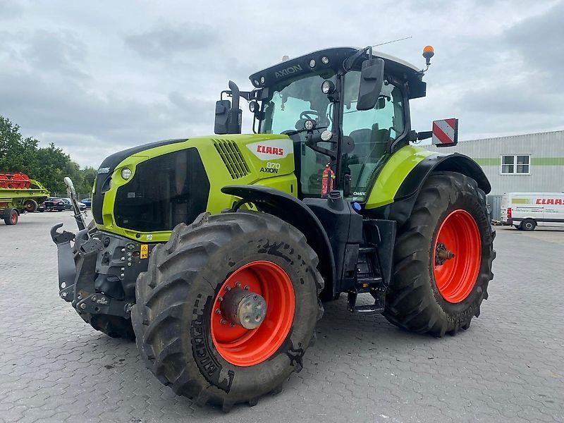 E-FARM: Claas Axion 870 CMATIC - Tractor - id WYYZKC3 - Year of construction: 2021 - Engine hours: 2,205,Engine power (HP): 284,Germany