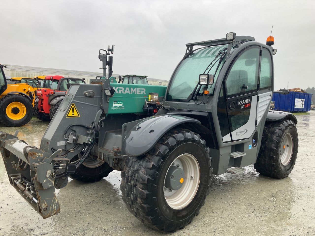 E-FARM: KRAMER kt559 - Chargeur télescopique  - id PEMLERI - 72 000 € - Année: 2020 - Lecture du nombre d'heure: 3 427,France