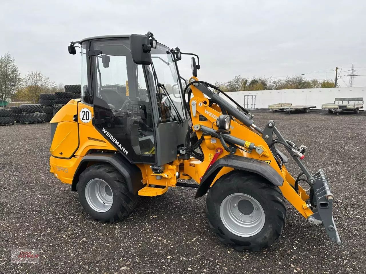 E-FARM: Weidemann 1390 - Cargador de ruedas Tele - id 51S1ZQZ - 47.815 € - Año: 2023 - Horas: 270,Potencia del motor: 45,Alemania