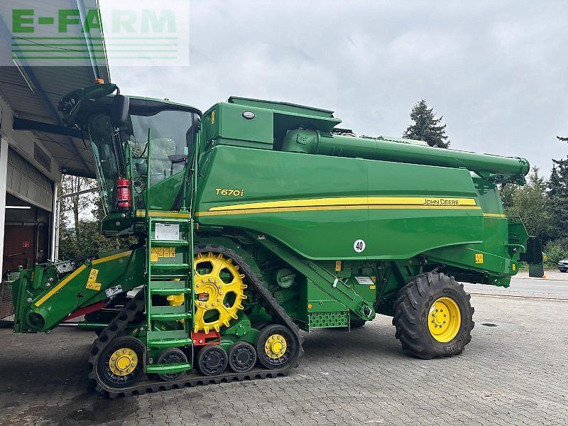 John Deere T 670 Cosechadora