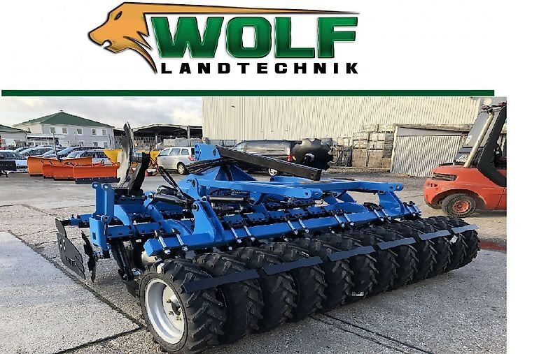 Rol/Ex taurus 3.0 mit transportreifenwalze in halbaufge compactdischarrow €7,600