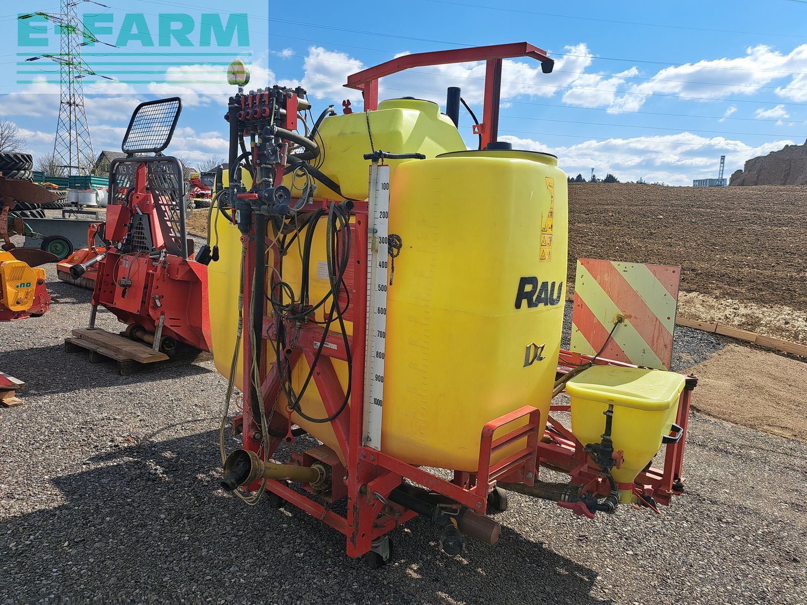 Rau spridomat d 2 1000 l Permetezőgép 6999 EUR