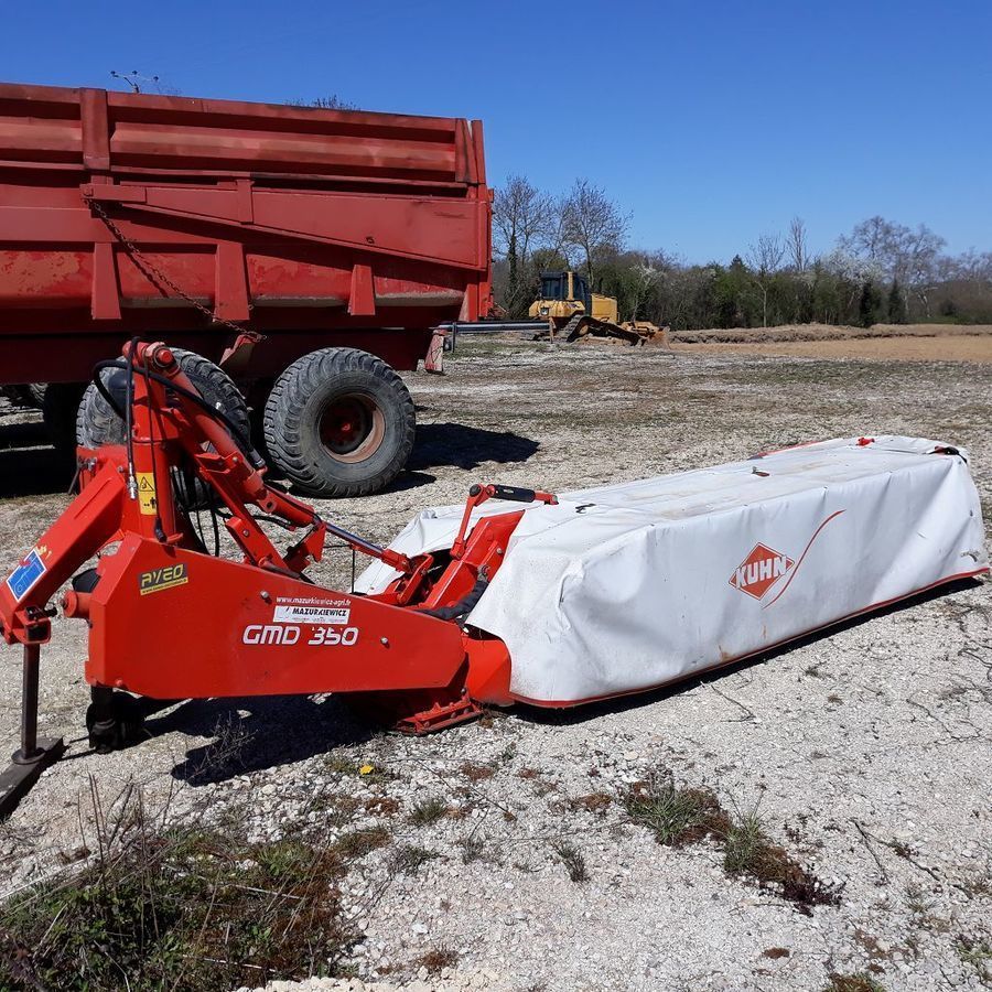 E-FARM: Kuhn GMD 350 - Segadora - id 5YTJ9SI - 7200 € - Año: 2015 - Francia