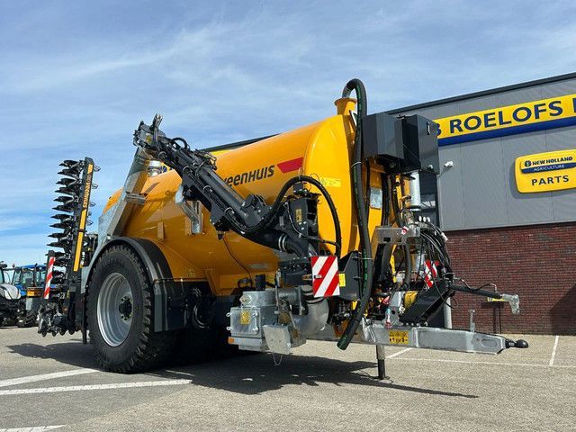 Veenhuis premium quad shift 15.800 met fullject 9m bemester Самоходна разпръсквачка за течен оборски тор