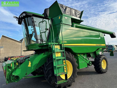 E-FARM: John Deere C 670 - Combine harvester - id VBMSQUM - €75,000 - Year of construction: 2007 - Engine hours: 3,044,France