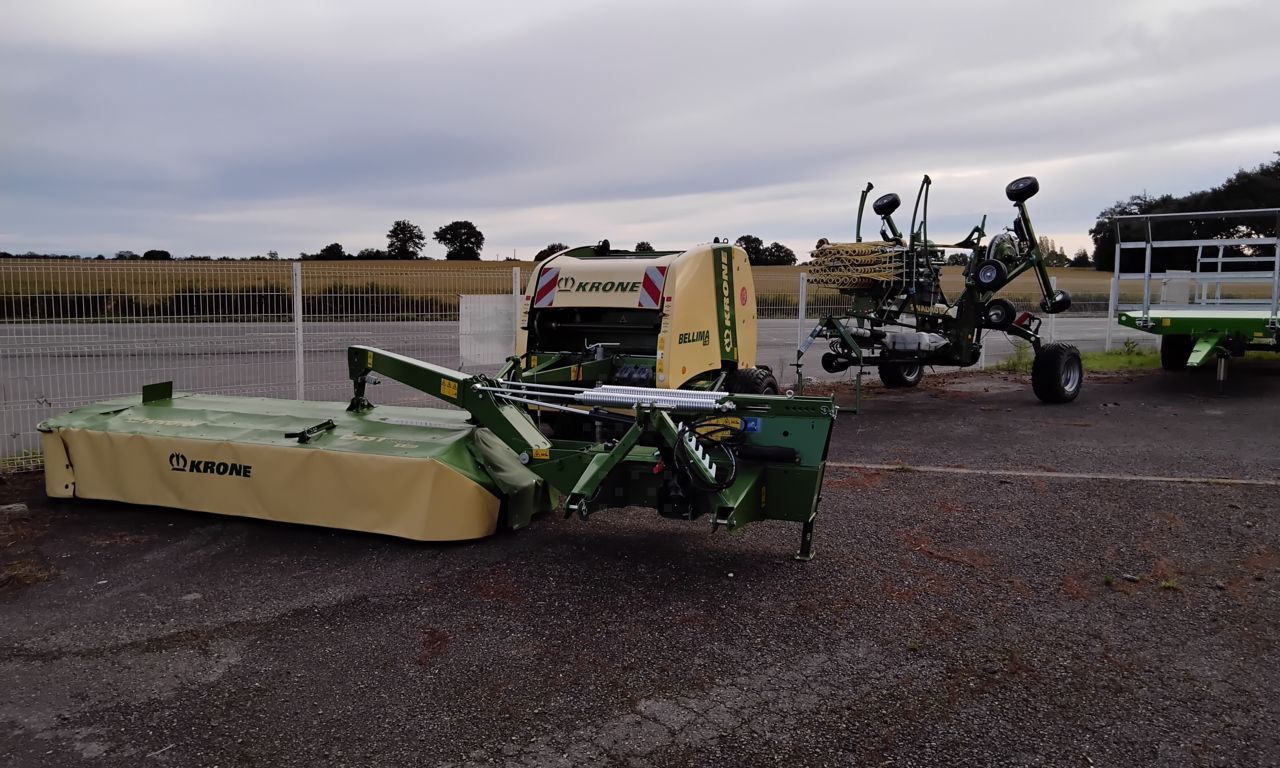 E-FARM: Krone easy cut 360 - Mower - id WR9KF3G - Year of construction: 2025 - France