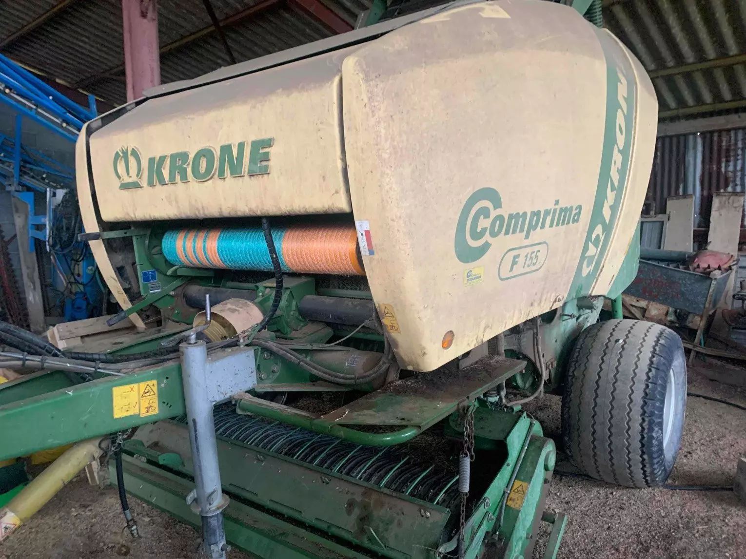 E-FARM: Krone Comprima F 155 - Presse à balles - id 1GQTDPN - 19 000 € - Année: 2013 - France