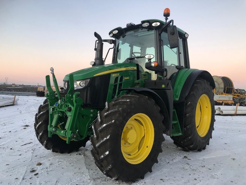 E-FARM: John Deere 6120 M - Tracteur - id XVCCULV - 94 000 € - Année: 2021 - Lecture du nombre d'heure: 400,Puissance du moteur (chevaux): 120,France