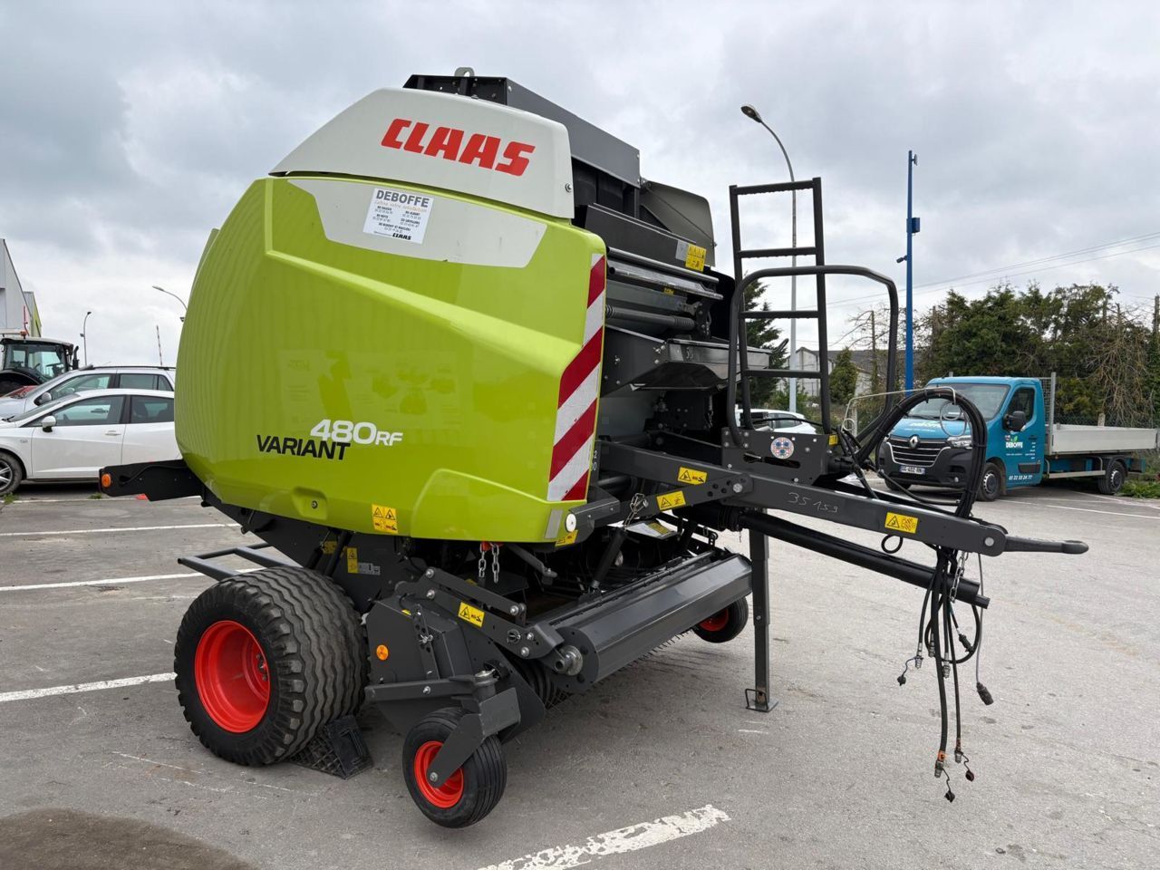 E-FARM: Claas Variant 480 RF - Baler - id J5MTQQU - €25,900 - Year of construction: 2020 - Total number of bales produced: 8,550,France
