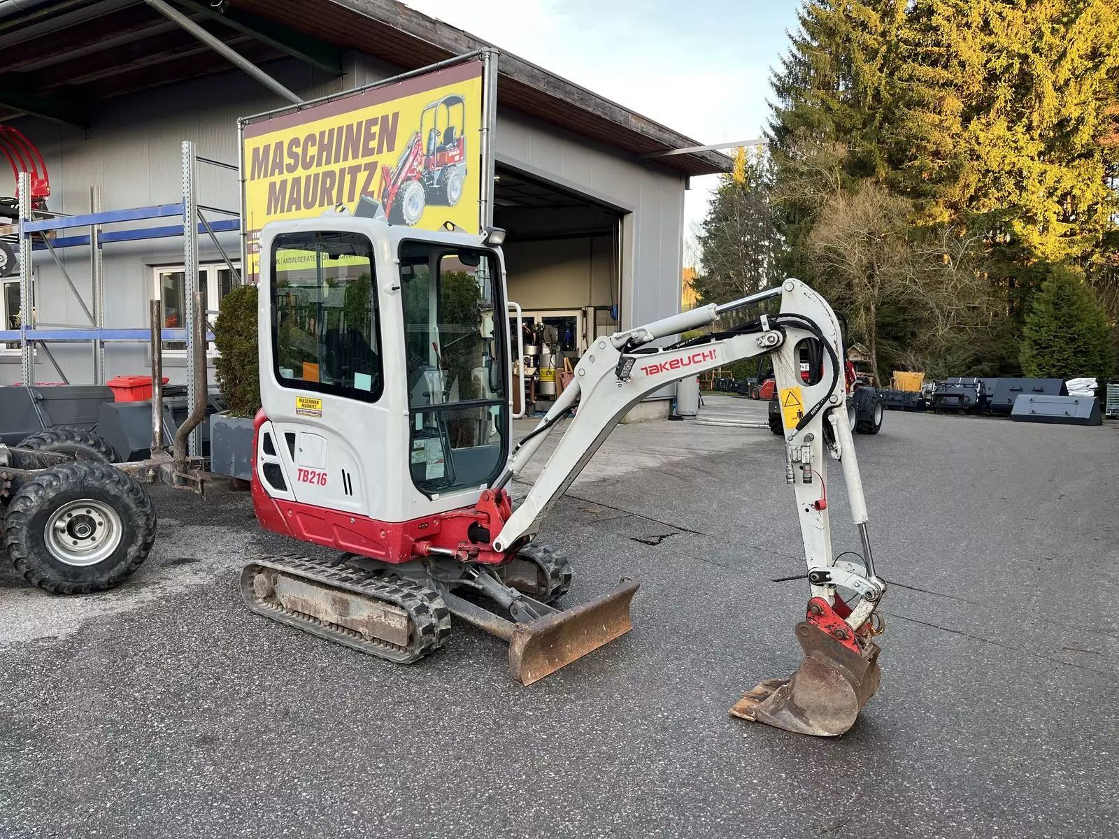 Takeuchi tb 216 Mini-pelle 18 750 €