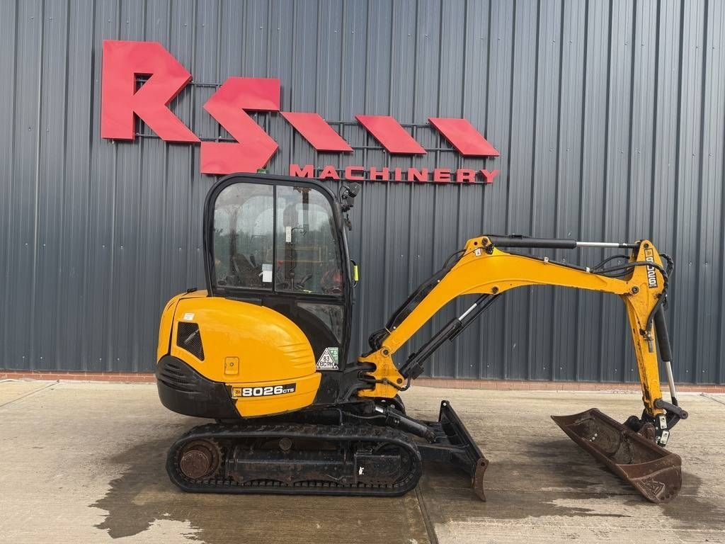 JCB 8026 cts 2.8t mini excavator Mini-pelle 21 780 €