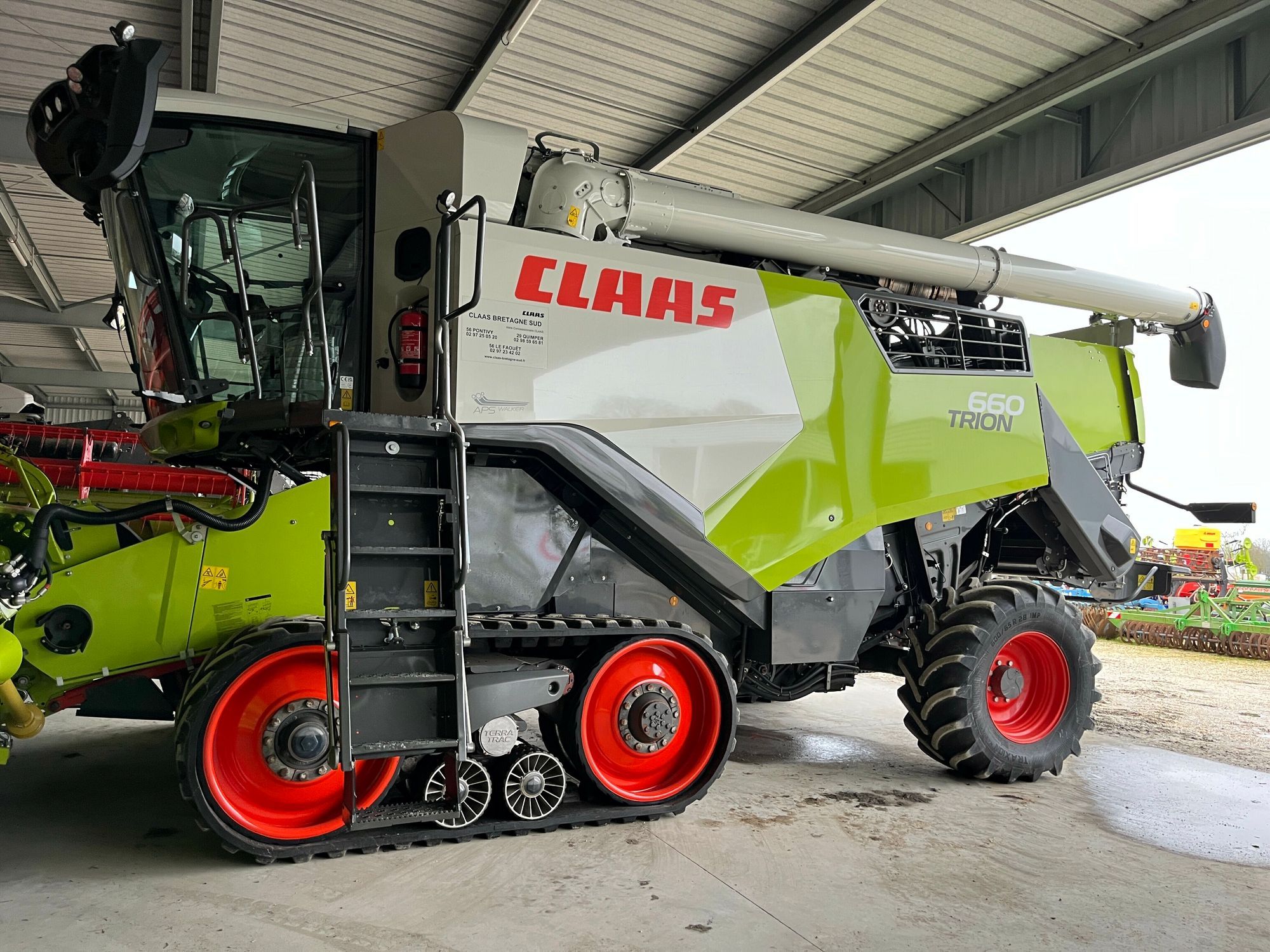 Claas Trion 660 Terra Trac Moissonneuse-batteuse 325 000 €