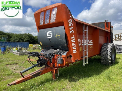 E-FARM: sodimac rafal 3150 - Manure and compost spreader - id 6RU3MYQ - €26,000 - Year of construction: 2018 - France