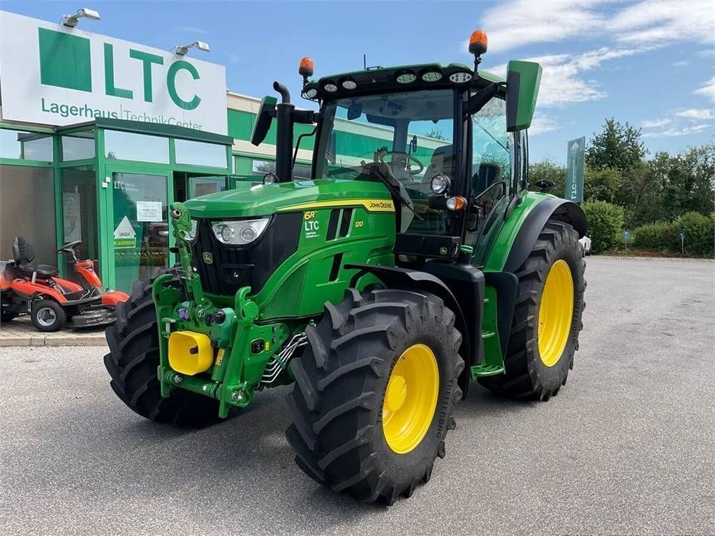 E-FARM: John Deere 6R 120 - Tracteur - id DMFKVPQ - 128 600 € - Année: 2023 - Lecture du nombre d'heure: 523,Puissance du moteur (chevaux): 120,Autriche