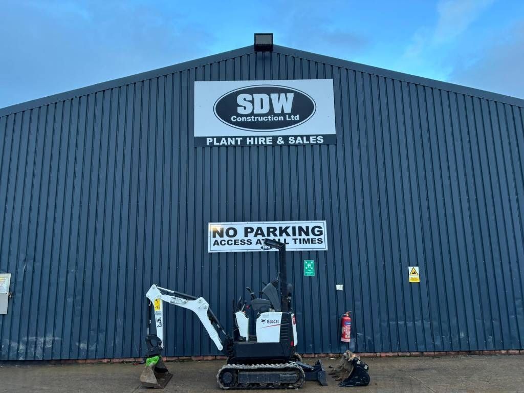 Bobcat e 10z Mini bager 13.406 €