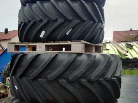 E-FARM: MICHELIN 600/60 r28 + 710/60 r38 - Kola a pásy - id UB1CCEI - 14 000 € - Rok výroby: 2023 - Německo